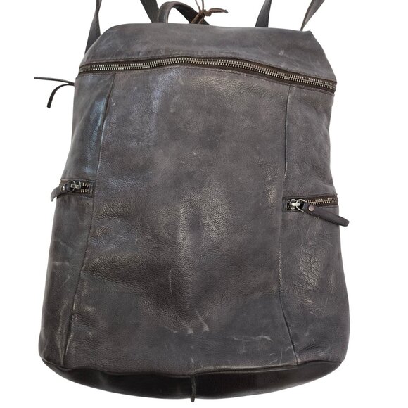 NWOT Vilenca Holland Leather Distressed Backpack - Picture 5 of 9